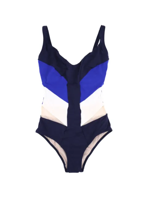 La Perla colour-block swimsuit Blue 801683CB264