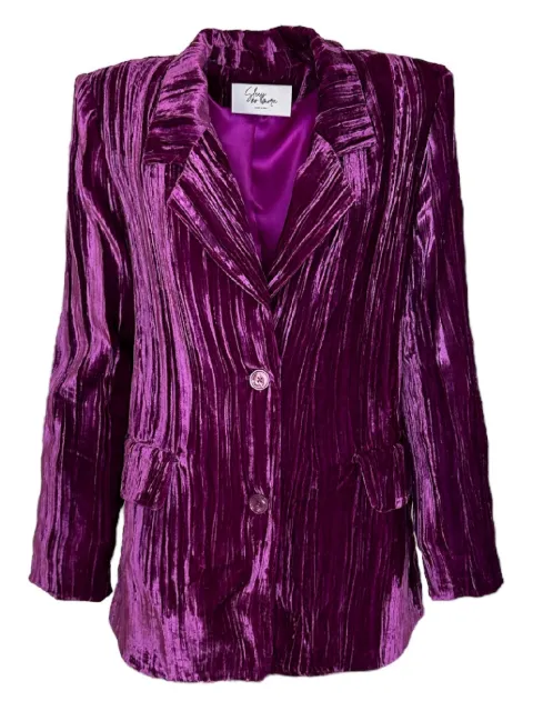 SLEEP NO MORE Ciclamino buttoned blazer Purple CICLAMINOBLAZERX