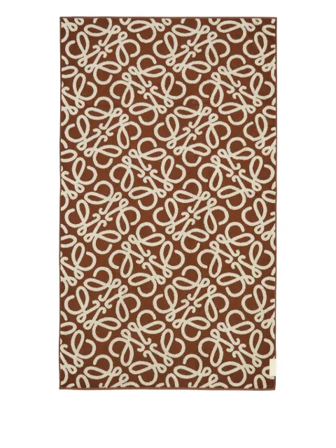 LOEWE Anagram-pattern towel Brown T000229X013115