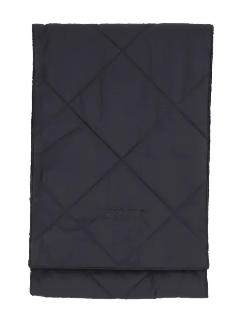 Gramicci quilted scarf Black G5FA051