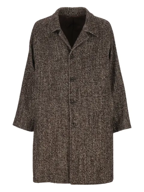 L.B.M. 1911 herringbone coat Brown 57512037494