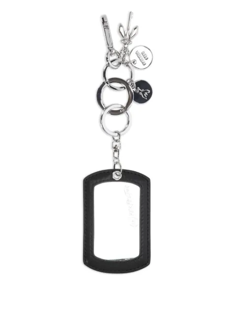 Patrizia Pepe charm-pendant keyring Silver 8J1352M060F131