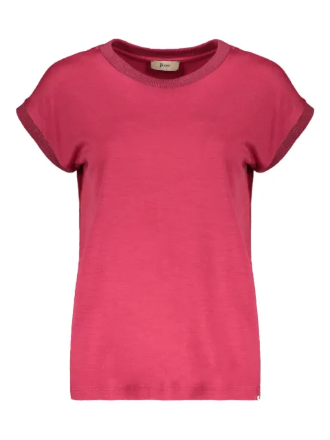 Herno short-sleeve wool T-shirt Pink JG000199D52033