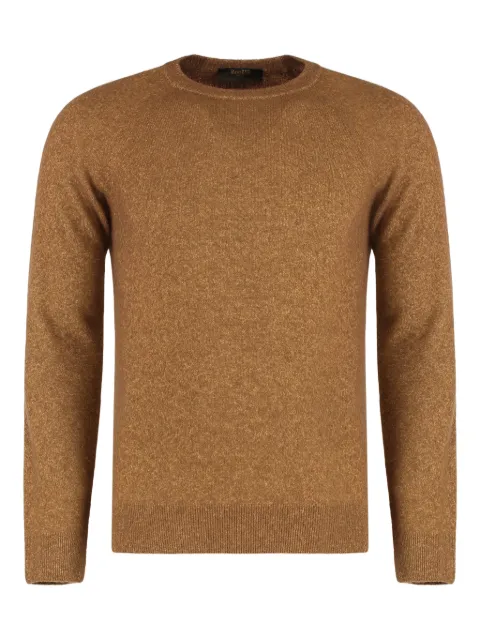 Moorer Frankie-B12 crew-neck sweater Brown FRANKIEB12