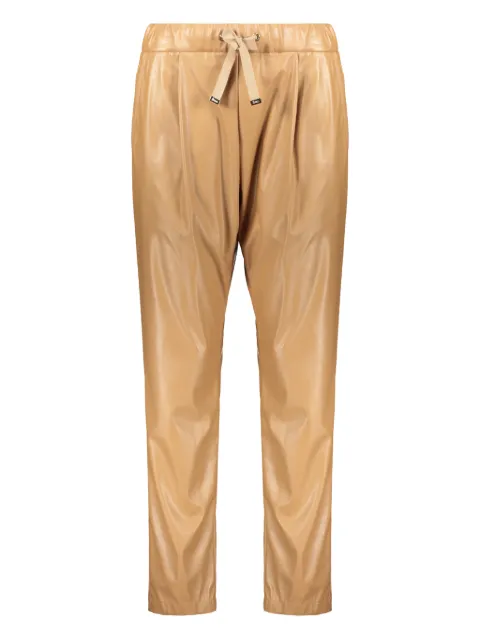 Herno elasticated drawstring trousers Neutrals PT000018D12544