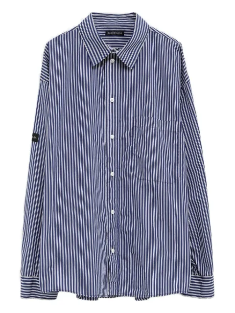 Balenciaga striped oversized shirt Blue 857814TTM34