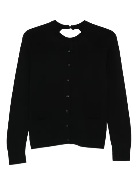 Cordera cutout cardigan Black 261053BU