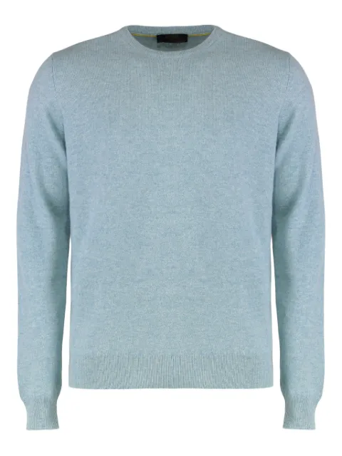 Moorer long-sleeve crew-neck sweater Blue ORVIETODD
