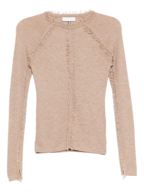 CUDDLEUP cashmere top Brown 16WRULST005BN3