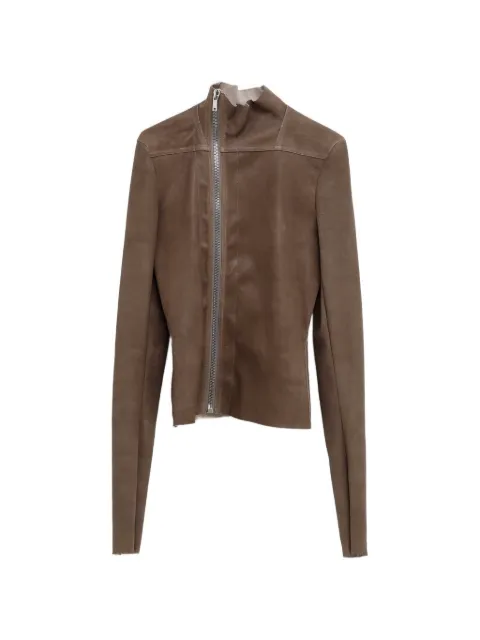 Rick Owens zip jacket Brown RP01F6701LSV