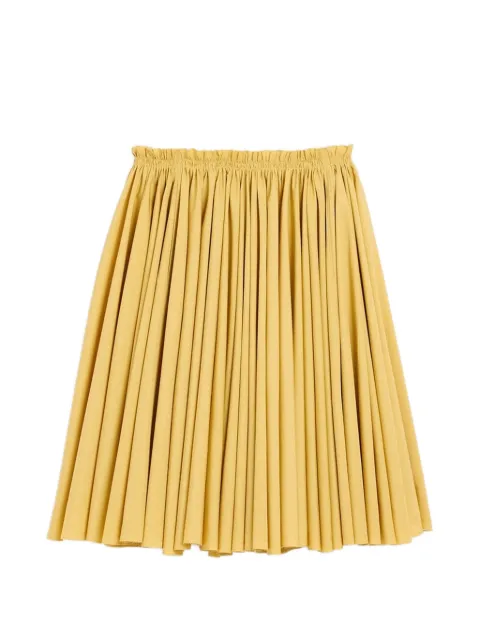 AMI Paris cotton midi corolla skirt Neutrals E26FSK444CO0063