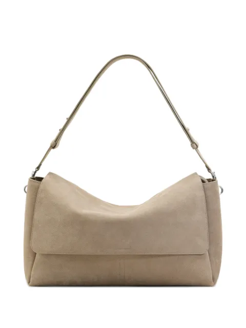 AMI Paris large Carrousel shoulder bag Neutrals E26ULL732AL0182