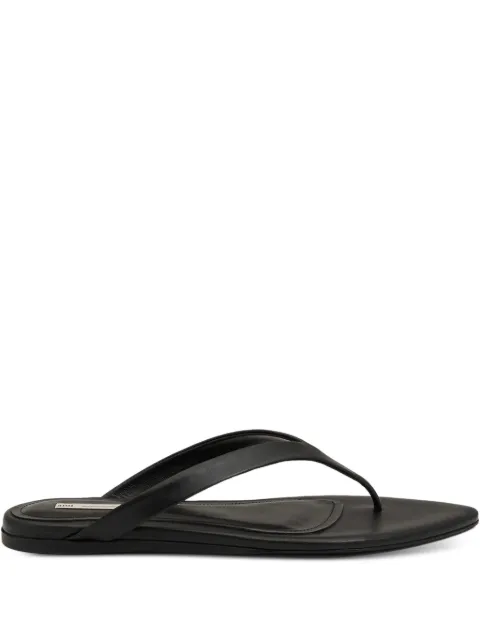 AMI Paris pointed-toe flat sandals Black E26FSV837AL0187