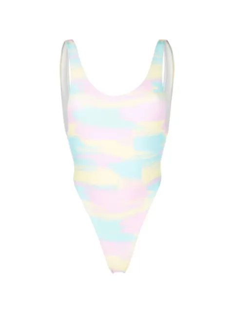 Reina Olga Funky tie-dye swimsuit Pink FUNKYOLDTIEDYE
