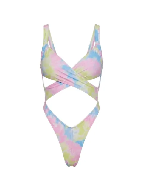 Reina Olga Exotica tie-dye swimsuit Pink EXOTICATIEDYELEO