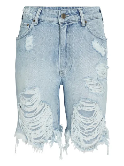 SEROYA Mia frayed shorts Blue SR013320LAKEWOOD