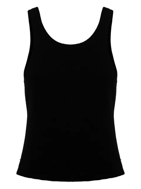 IXIAH ribbed tank top Black 2255146BLACK