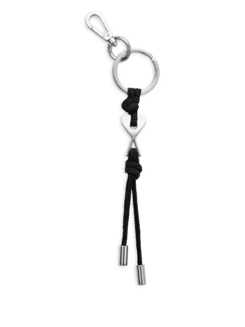 AMI Paris Ami De Coeur cord keyring Silver H26UKR335HW0022