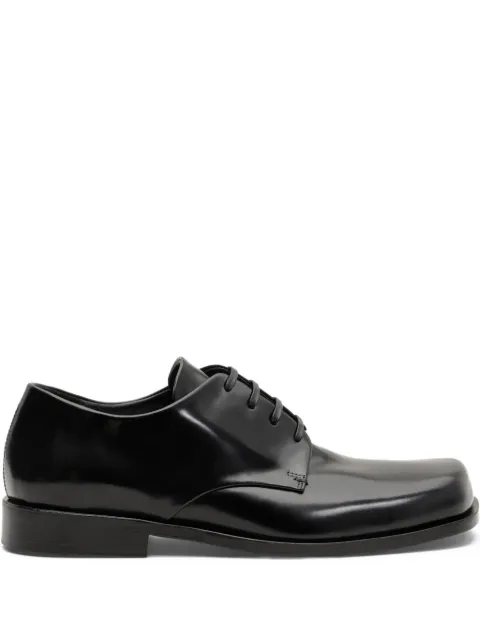 AMI Paris square-toe derby shoes Black E26USV828AL0179
