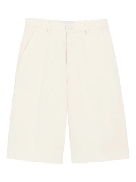 AMI Paris loose bermuda shorts Neutrals E26HSO837DE0126