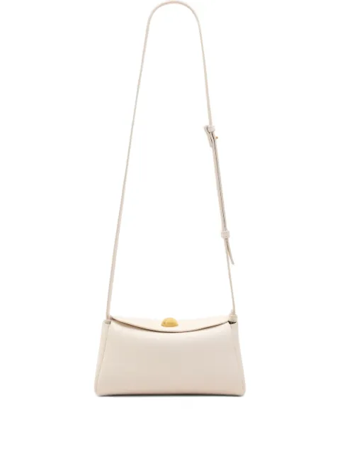 AMI Paris cow leather mini carrousel bag Neutrals H26ULL729AL0103