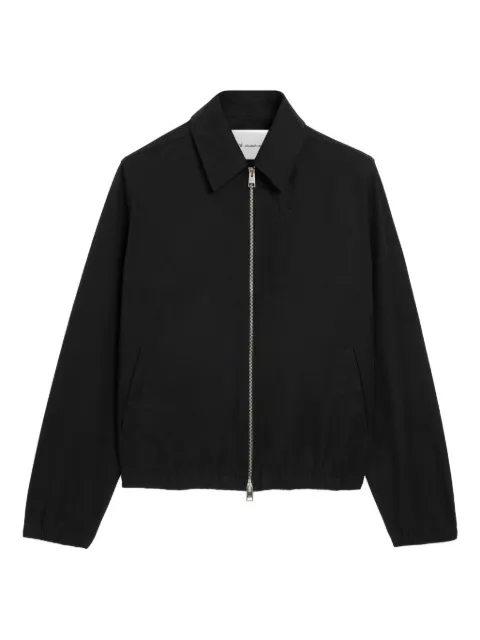 AMI Paris Ami De Coeur zipped jacket Black H26HJK884CO0132