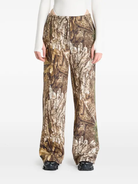 Jordan elasticated-waistband track pants Brown HV0475133