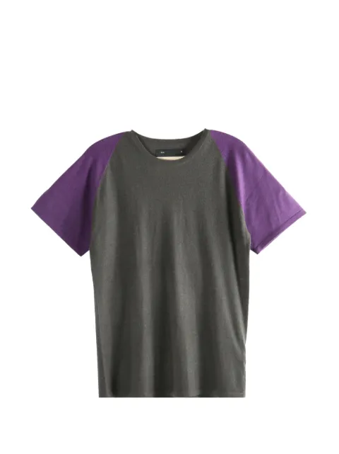 Frenckenberger short-sleeved colour-block T-shirt Grey S26101XA