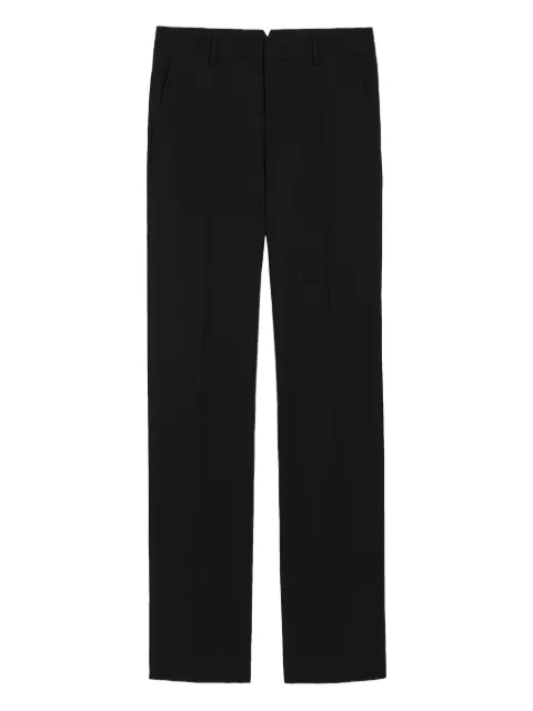 AMI Paris wool straight trousers Black E26HTR506WV0194