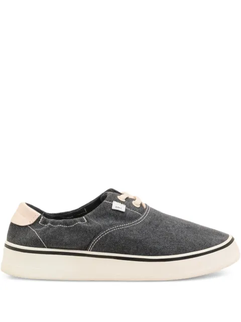 AMI Paris Tennis washed-effect sneakers Blue E26USN507AW0025