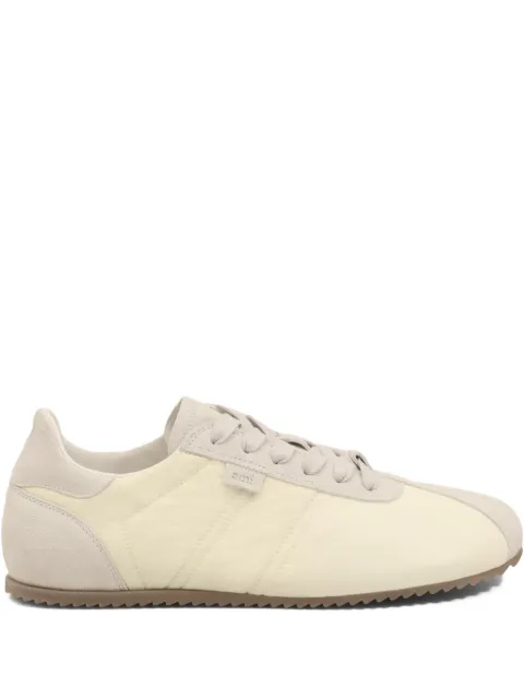 AMI Paris nylon Soft sneakers Neutrals E26USN503AW0024