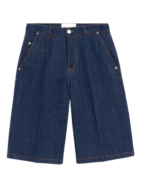 AMI Paris five-pocket denim shorts Blue E26HSO837DE0122