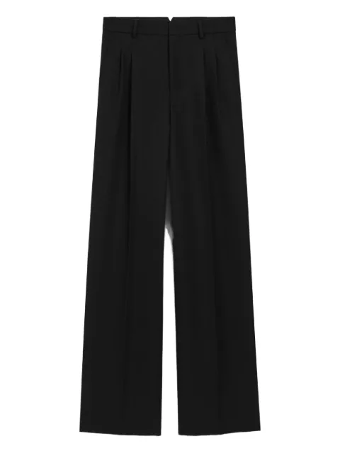 AMI Paris wool straight trousers Black E26HTR506WV0195
