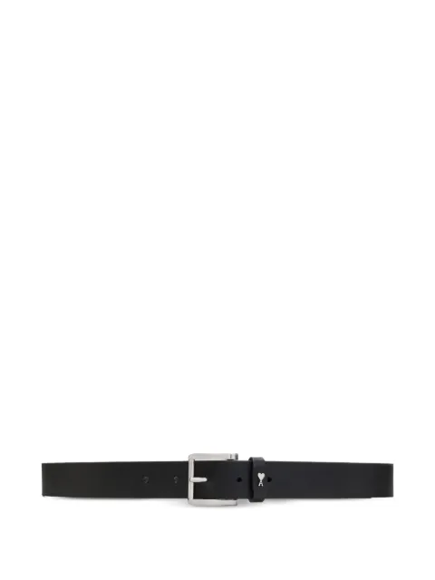 AMI Paris Paris Paris leather belt Black H26UBL205AL0140