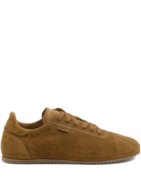 AMI Paris cow leather Soft sneakers Brown E26USN503AL0184
