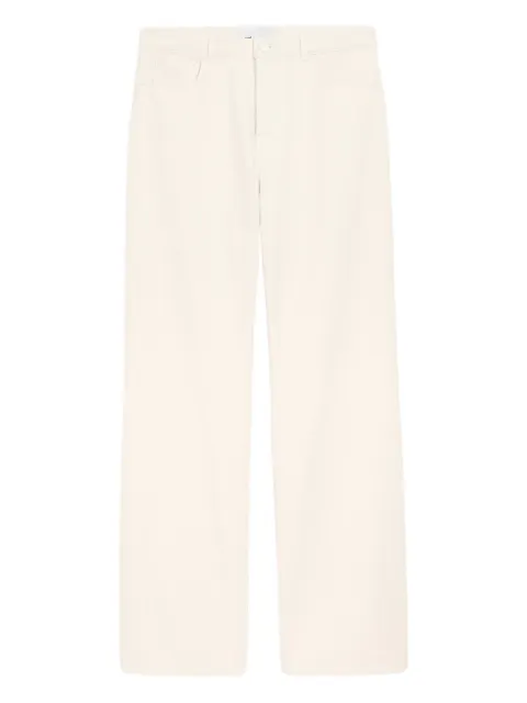 AMI Paris cotton large fit jeans Neutrals E26HTR450DE0126