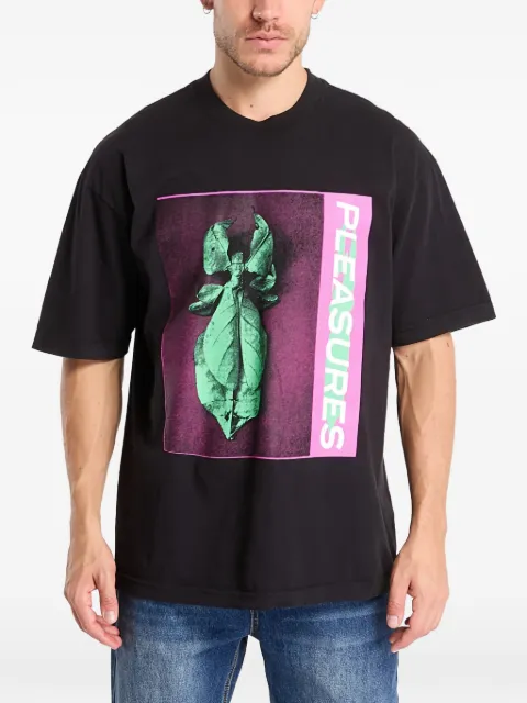 Pleasures graphic T-shirt Black P25F073BLACK