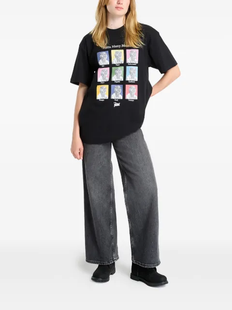 PATTA graphic T-shirt Black POCAW2510002900075001