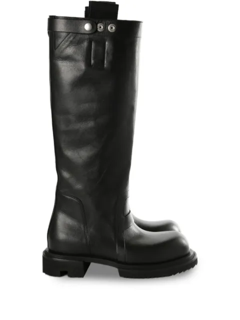 Rick Owens strap-detail boots Black RP01F6822LOO