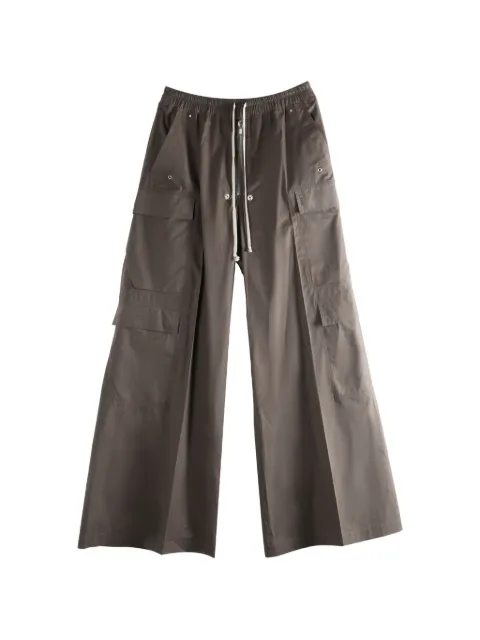 Rick Owens cargo drawstring-waist trousers Brown RU01F2339P