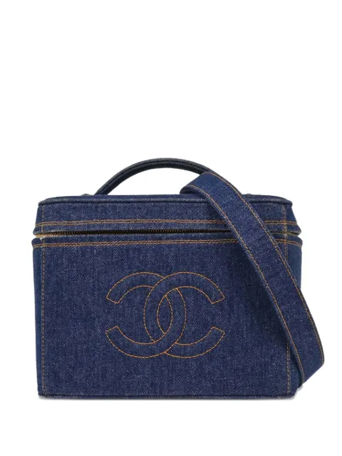 CHANEL Pre-Owned 1996-1997 blue shoulder bag Blue 154027