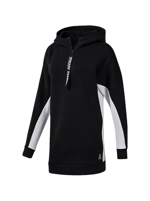 Reebok Workout Ready half-zip hoodie Black EC2376