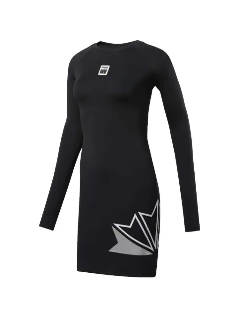 Reebok long-sleeve mini dress Black EC0975