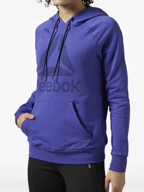 Reebok kangaroo-pocket hoodie Purple AZ1929