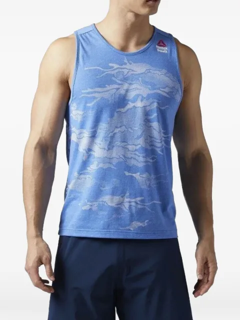 Reebok Crossfit Burnout tank top Blue BR4700