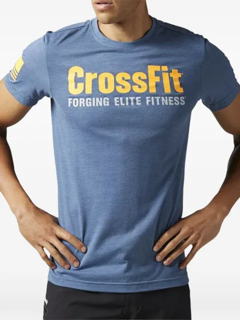 Reebok RCF Forging Elite Fitness round-neck T-shirt Blue BJ9346