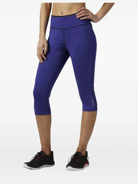 Reebok reversible logo-detail leggings Purple AY2129