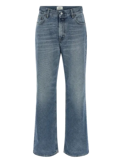 Haikure Korea Nordic blue five-pockets jeans Blue HEW03185DF106