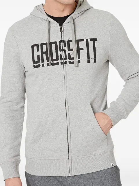 Reebok Crossfit zip-up hoodie Grey DP6207