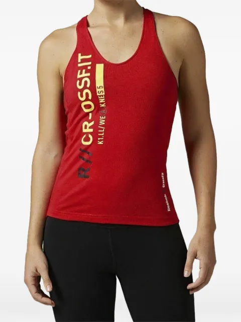 Reebok RCF Crossfit sleeveless tank top Red B86887